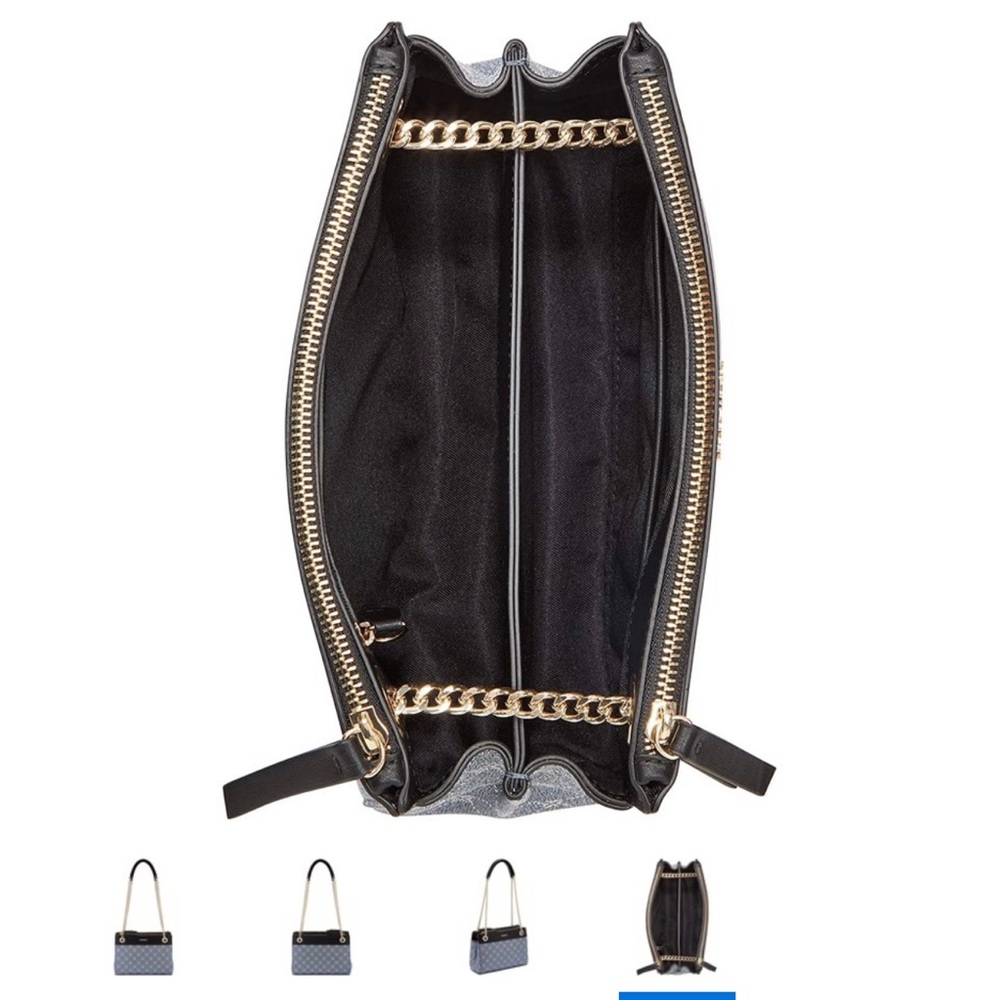 NINE WEST Ellie a List Crossbody Denim Logo - Picture 4 of 13